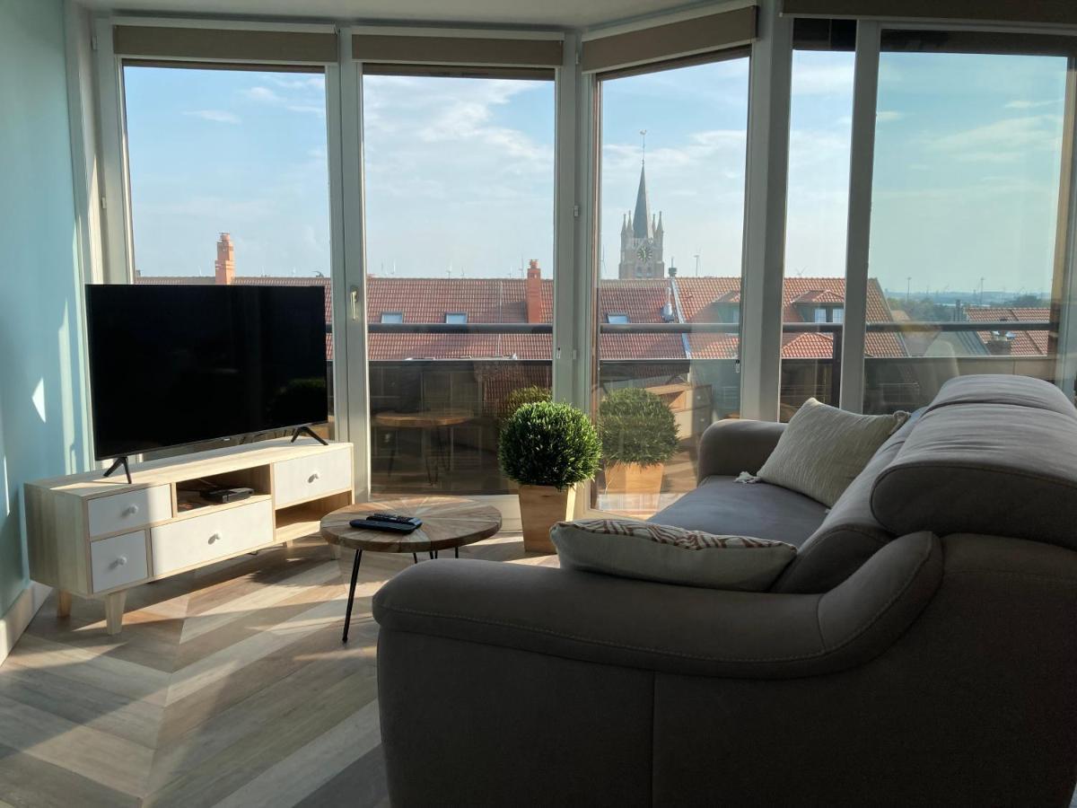Cozy Panorama Flat By The Beach Кнокке-Хейст Экстерьер фото