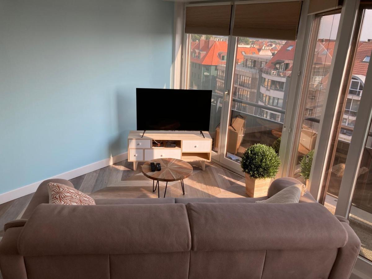 Cozy Panorama Flat By The Beach Кнокке-Хейст Экстерьер фото